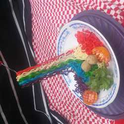 MIE GORENG PELANGI RASA BASO BAKAR