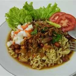 Indomie Kuah Acar Mentimun