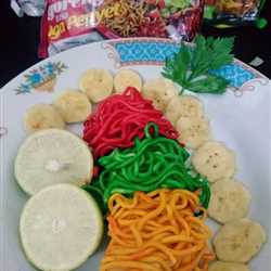 Pisang Rainbow Indomie