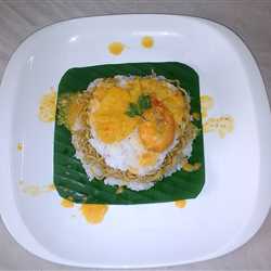 Indomie Lapis Ketan Kuah Pacri Nanas Udang