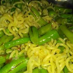 Indomie Kaldu Kacang Panjang