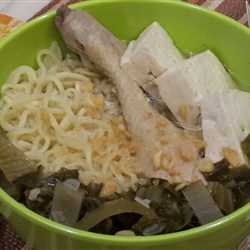 Indomie sayur asin tahu