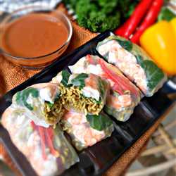 SPRING ROLL INDOMIE GORENG CABE HIJAU