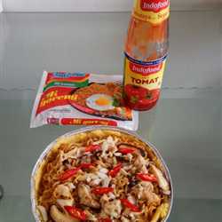 Pie Indomie Mushroom