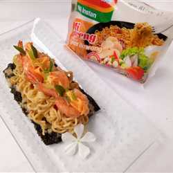 Indomie on Nori Tempura 