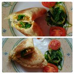 Calzone Indome a la Teflon