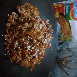 Indomie kriuk fire ala Korea 