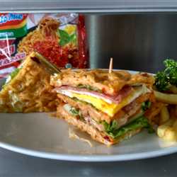 Insan ( indomie sandwich )