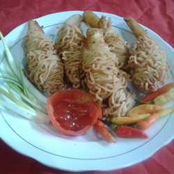 Paha Pisang Indokaldua (Paha Pisang Indomie Kaldu Ayam)