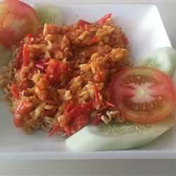 Indomie sambal nanas