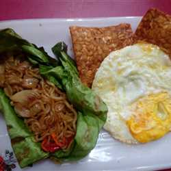 Indomie goreng bakar