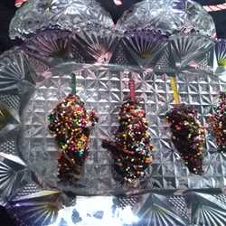 candy dark choco caramel noodles