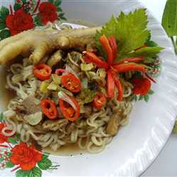 Rawon Mie Ayam Kampung