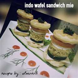 indo wafel sandwich mie
