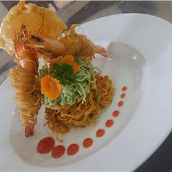 Indomie Udang Dalam Pangsit