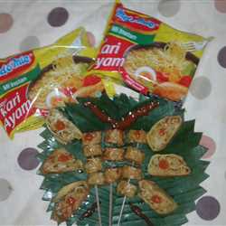 Rolade Mie + Sate Mie panggang