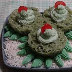 Cup Cake Green Mie