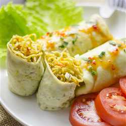 Indomi  Lumpia Basah Modis (Modis = Modifikasi sendiri)