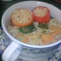 Mie tomat rasa soto