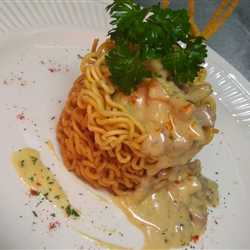Vol au vent indomie delicious creamy 