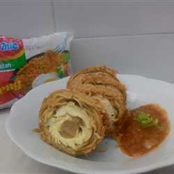 Indomie Chicken Cordon Bleu