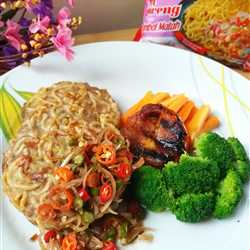 Steak indomie sambal matah kecombrang