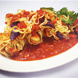 Mie Terong Sambel Terasi