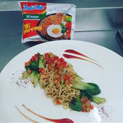 Indomie goreng dabu-dabu