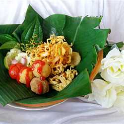 Crunchy Mie cilok goreng Asam manis