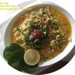 MADAM EGG -  MIE CELOR DAUN MANGKOKAN +TELUR