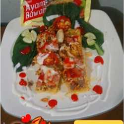 serabi panggang saos italian style