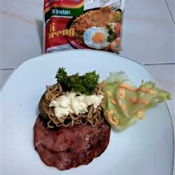indomie potatoes baked 